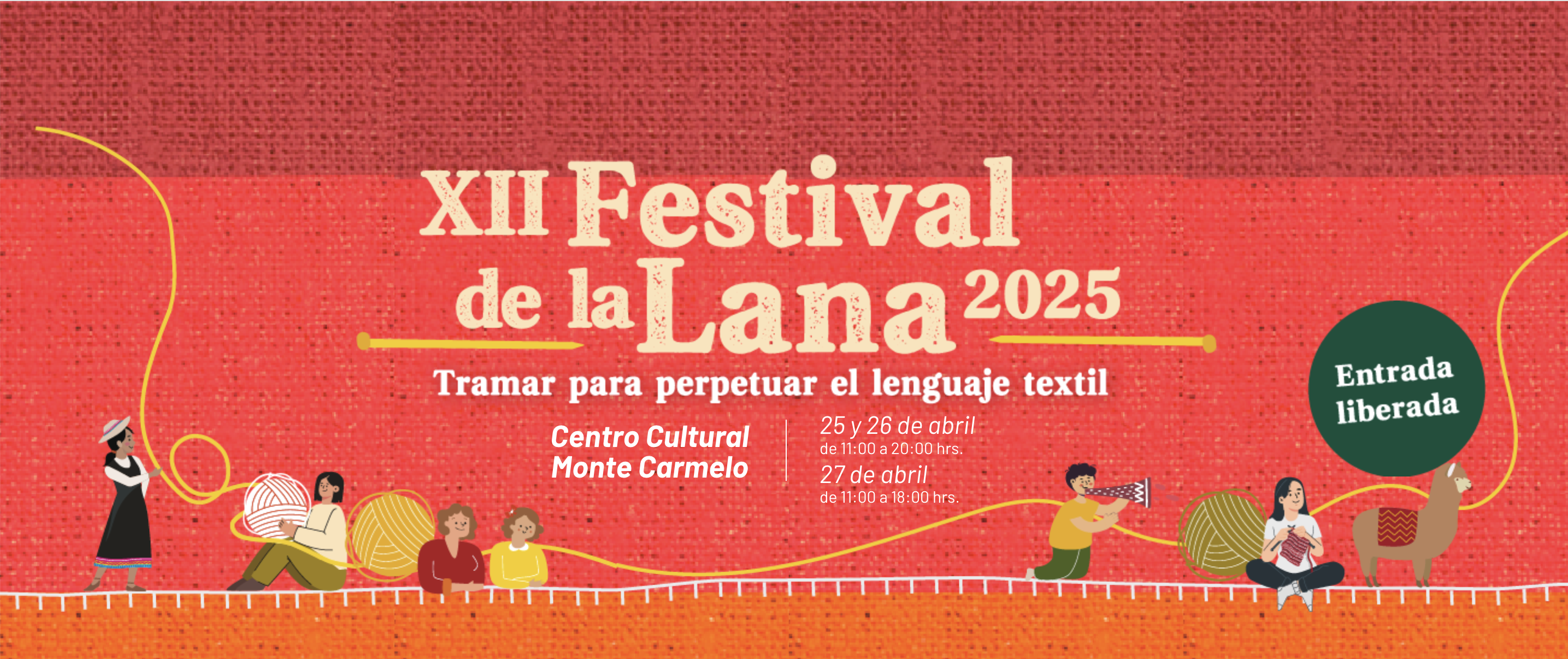 XII Festival de la Lana 2025 - Tramar para perpetuar el lenguaje textil